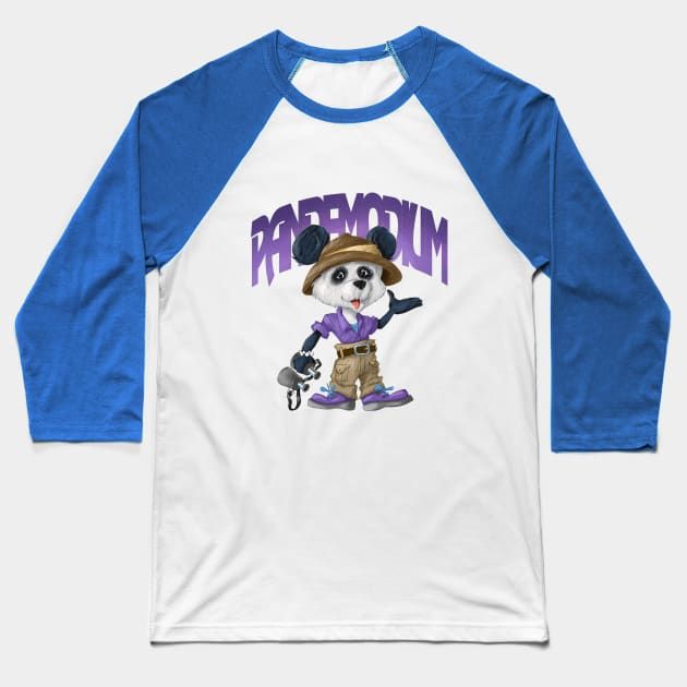 Happy pandemonium Baseball T-Shirt by Tony Morgan